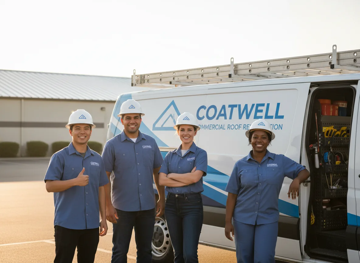 Commercial roof coating company in East Orleans, MA
